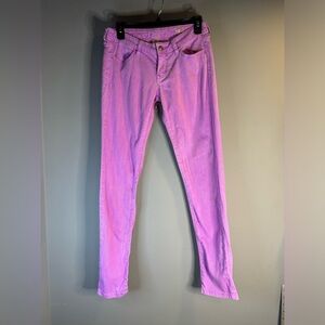 Orchard purple skinny jeans